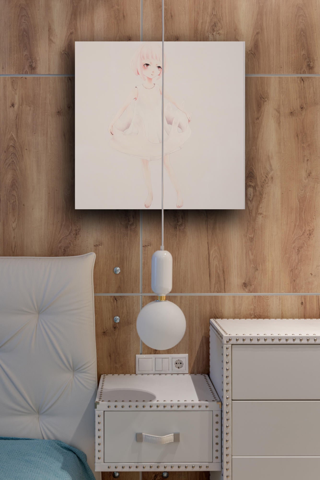 Faint memories painting situation