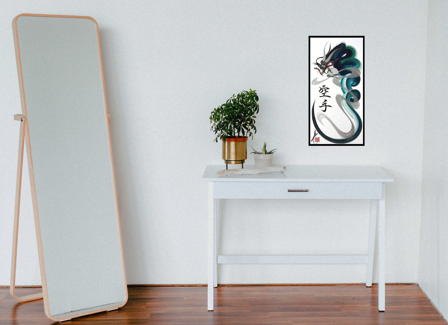 japanese dragon painting DRG H 0028 lifestyle