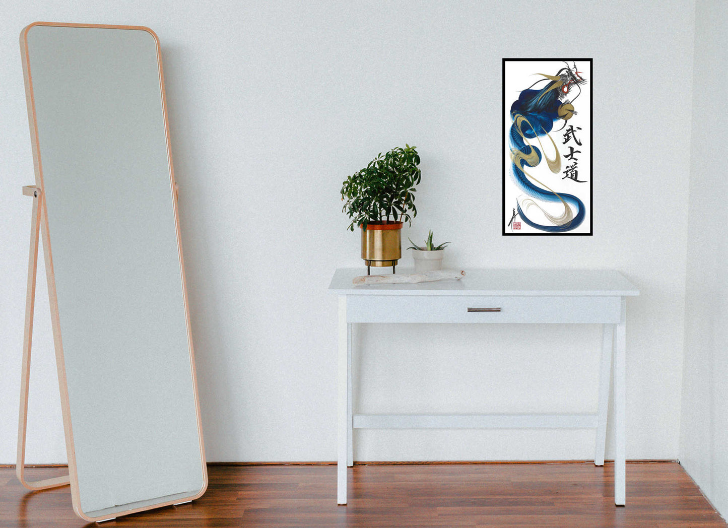 japanese dragon painting DRG H 0084 lifestyle