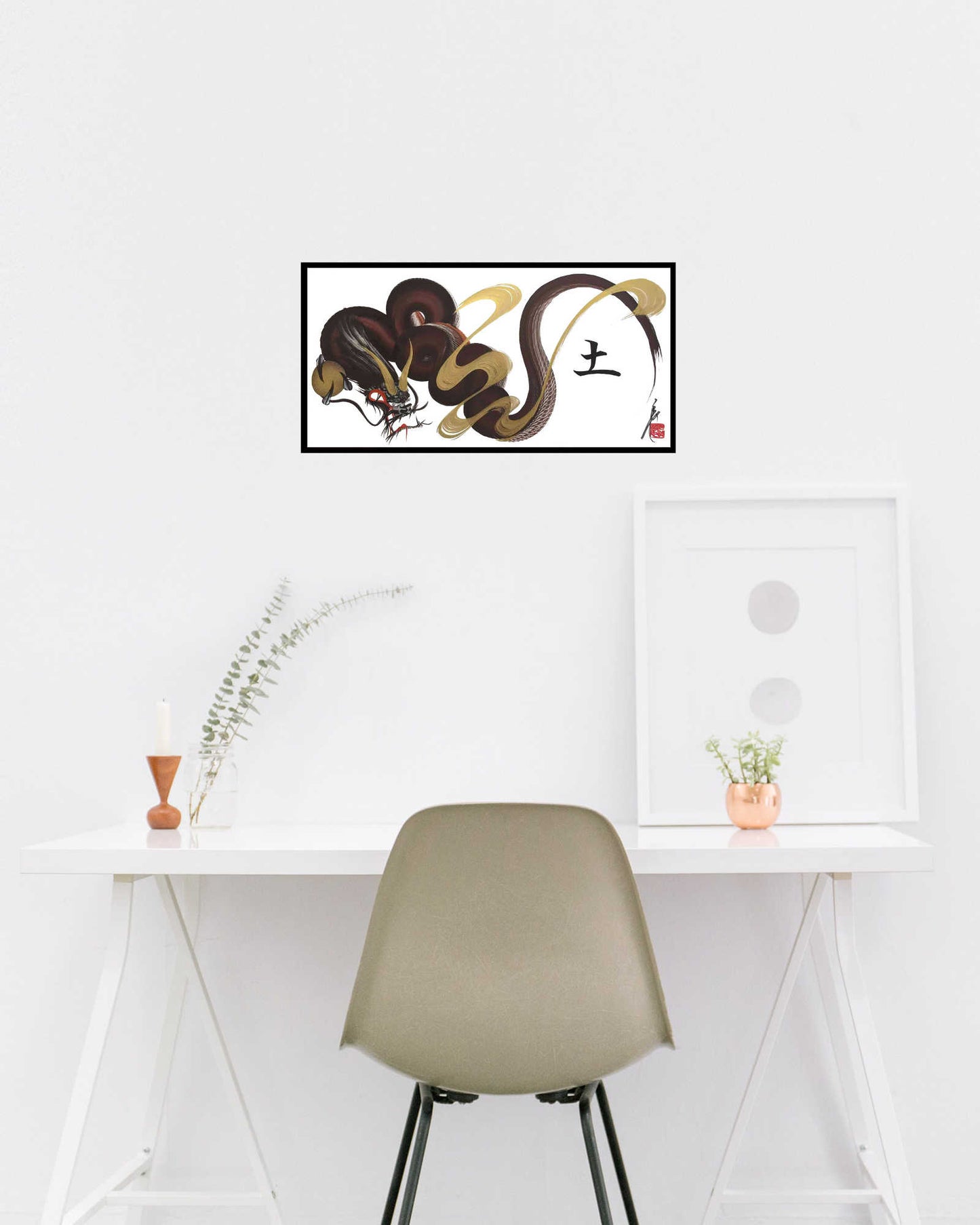 japanese dragon painting DRG W 0009 lifestyle