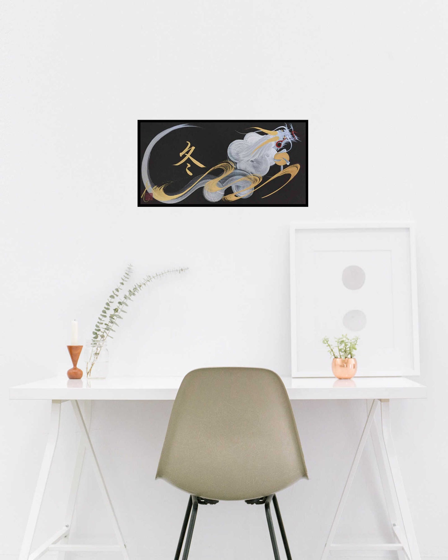 japanese dragon painting DRG W 0052 lifestyle