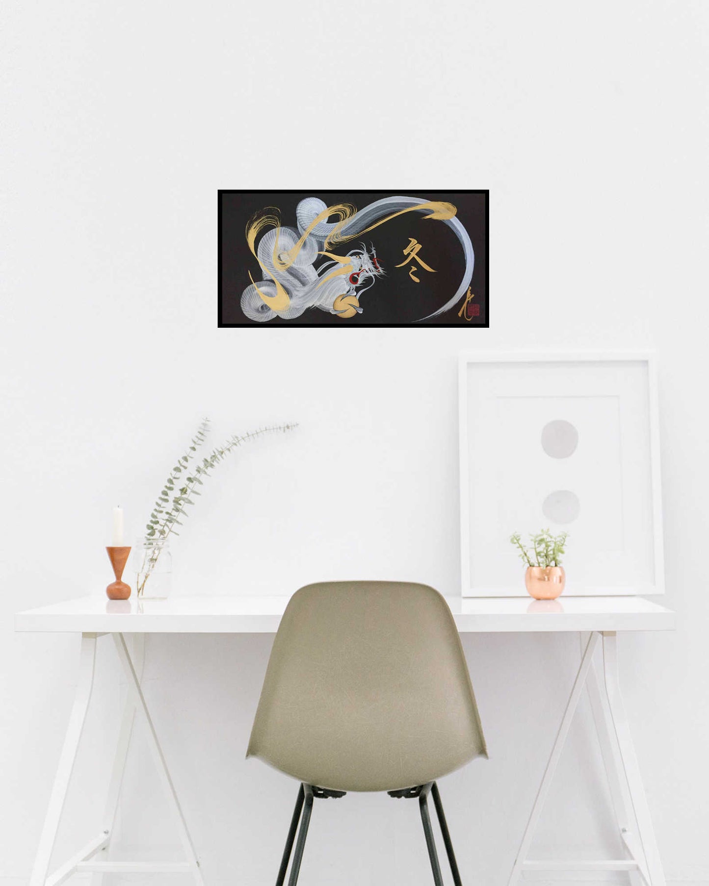 japanese dragon painting DRG W 0056 lifestyle