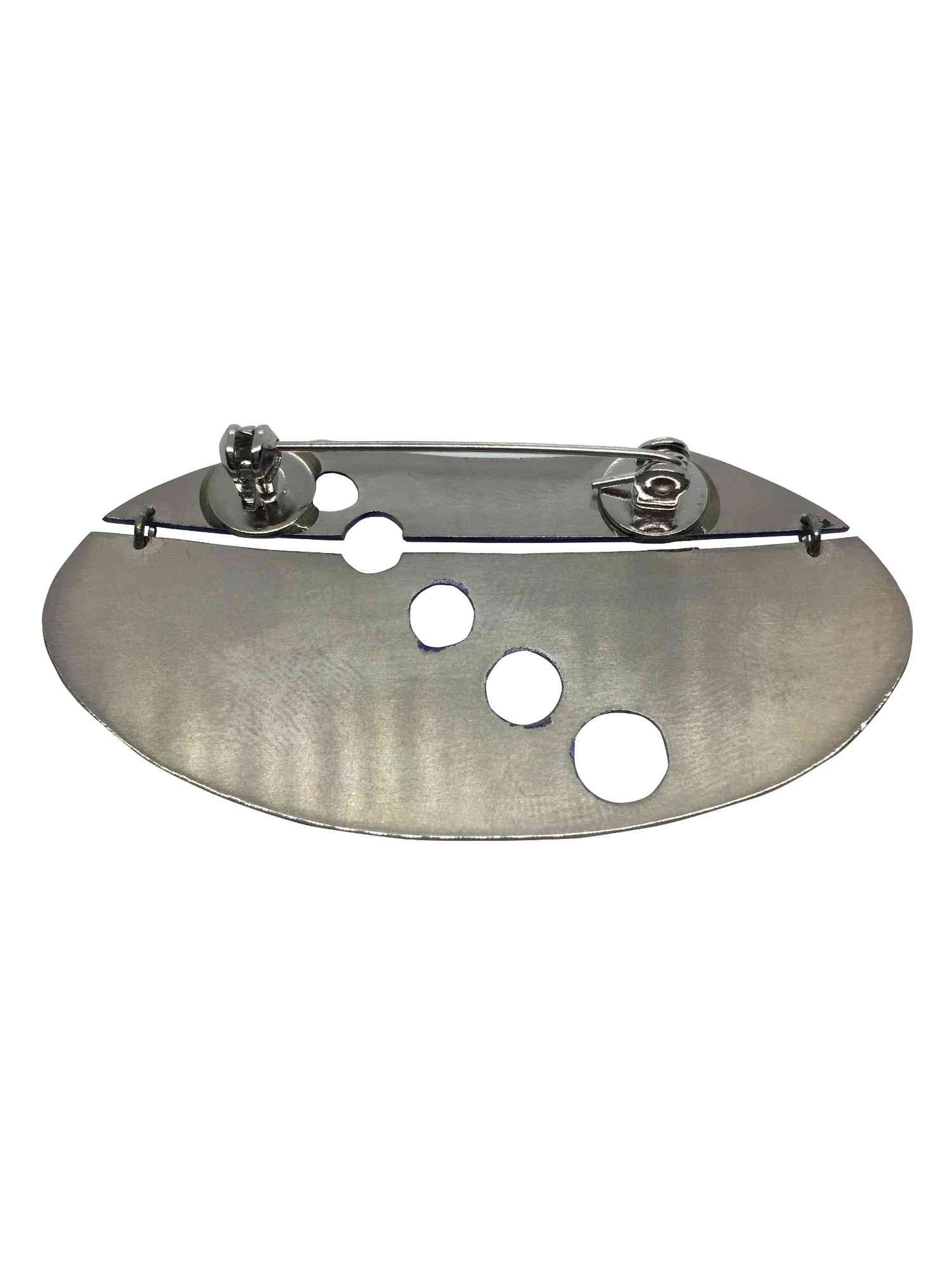titanium brooch aqua 3