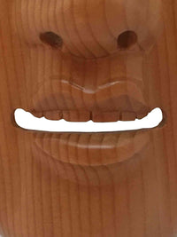 wooden noh theatre mask 4