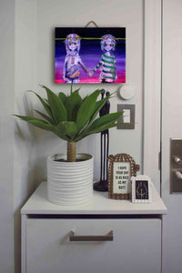 "Blessing" painting in situation