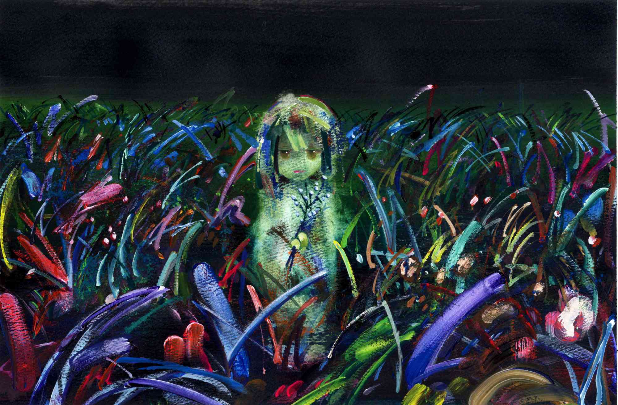 "God garden" painting