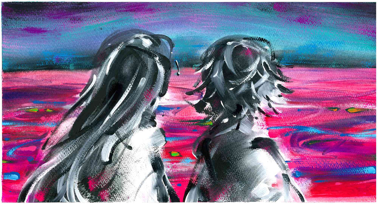 I m scared painting
