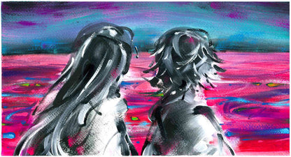 I m scared painting