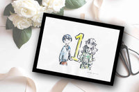 "Ichi" painting in situation