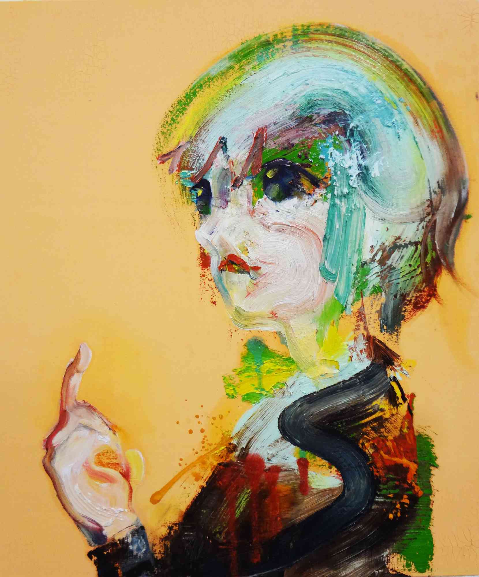 "Mad" painting