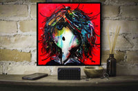 "Plexus" painting in situation