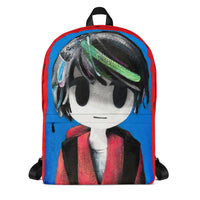 backpack school boy front