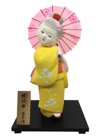 hakata doll yellow girl 1