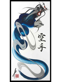 japanese dragon painting DRG H 0022 1