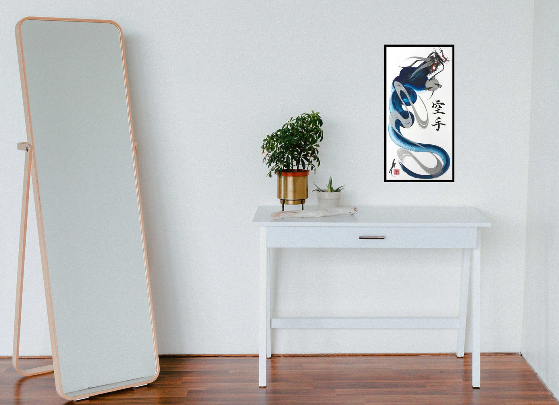 japanese dragon painting DRG H 0022 lifestyle