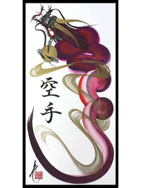 japanese dragon painting DRG H 0023 1
