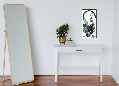 japanese dragon painting DRG H 0034 lifestyle