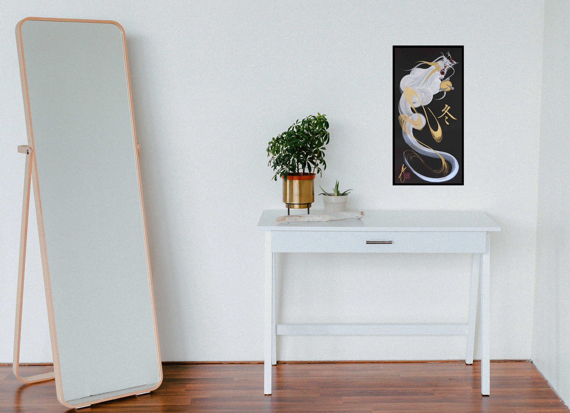 japanese dragon painting DRG H 0077 lifestyle