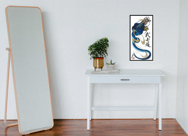japanese dragon painting DRG H 0084 lifestyle