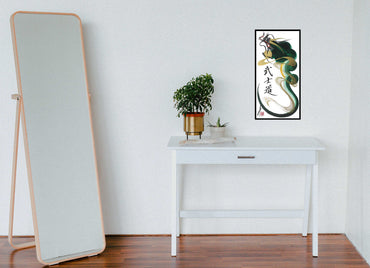 japanese dragon painting DRG H 0085 lifestyle
