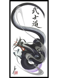 japanese dragon painting DRG H 0090 1