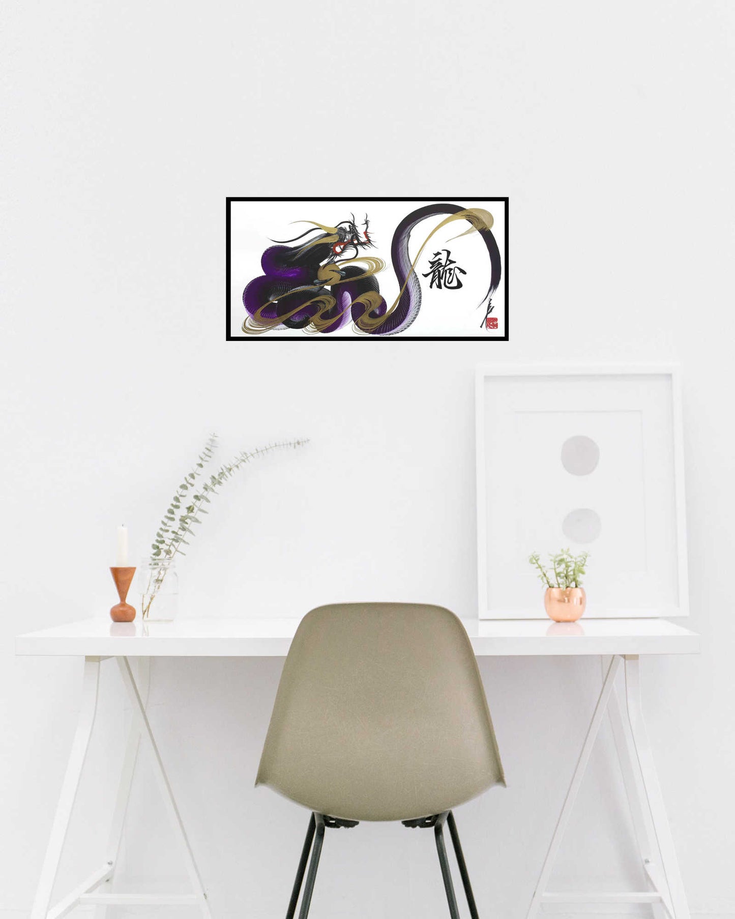 japanese dragon painting DRG W 0001 lifestyle