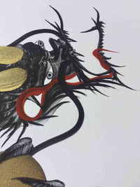 japanese dragon painting DRG W 0004 2