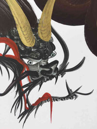 japanese dragon painting DRG W 0009 2