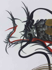 japanese dragon painting DRG W 0010 2