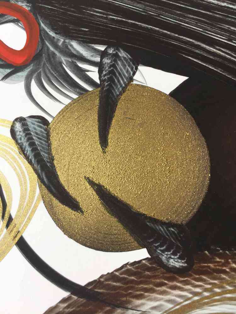 japanese dragon painting DRG W 0010 3