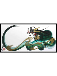 japanese dragon painting DRG W 0017 1