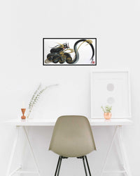 japanese dragon painting DRG W 0018 lifestyle