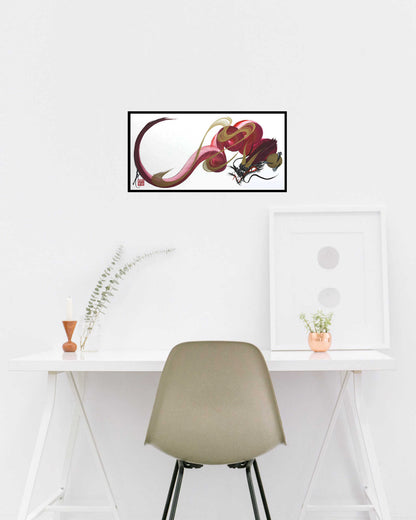 japanese dragon painting DRG W 0021 lifestyle