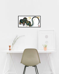 japanese dragon painting DRG W 0022 lifestyle