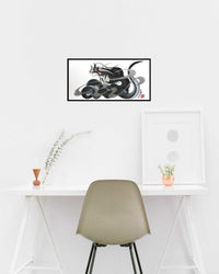 japanese dragon painting DRG W 0025 lifestyle