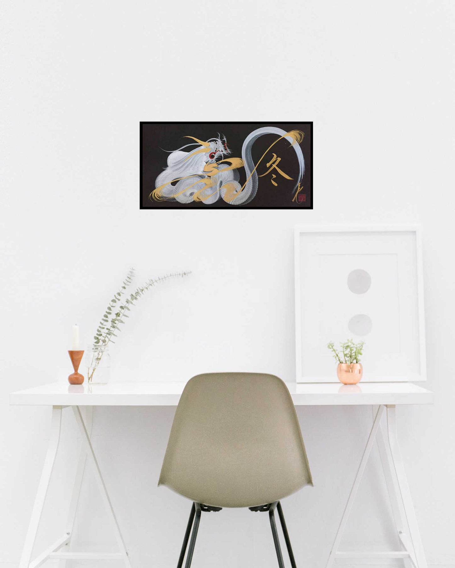 japanese dragon painting DRG W 0051 lifestyle