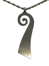 titanium pendant spiral 3
